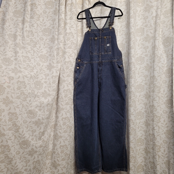 Fortress Products Other - Fortress Products Mens Workwear Washed Denim Bib Overall-Unlined 42/30
